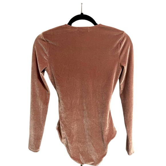 Madewell Velvet Bodysuit - Picture 2 of 4